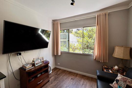 Sala de apartamento à venda com 1 quarto, 43m² em Jardim Paulista, São Paulo