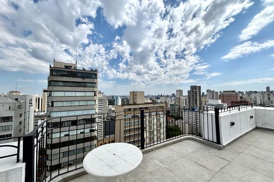 Rooftop de apartamento à venda com 1 quarto, 43m² em Jardim Paulista, São Paulo