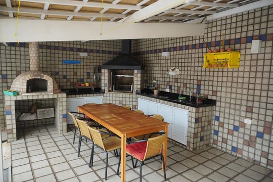 Área gourmet de casa de condomínio para alugar com 4 quartos, 376m² em Residencial Nove (alphaville), Santana de Parnaíba