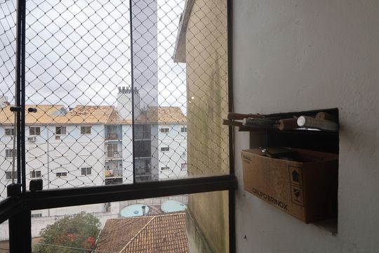 Churrasqueira de apartamento à venda com 2 quartos, 56m² em Igara, Canoas