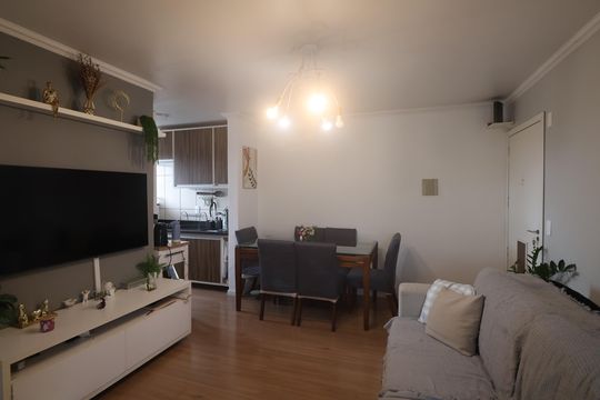Sala de apartamento à venda com 2 quartos, 56m² em Igara, Canoas
