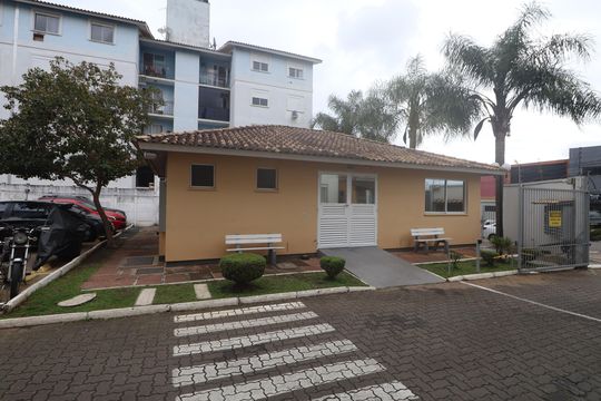 Área comum - Salão de festas de apartamento à venda com 2 quartos, 56m² em Igara, Canoas