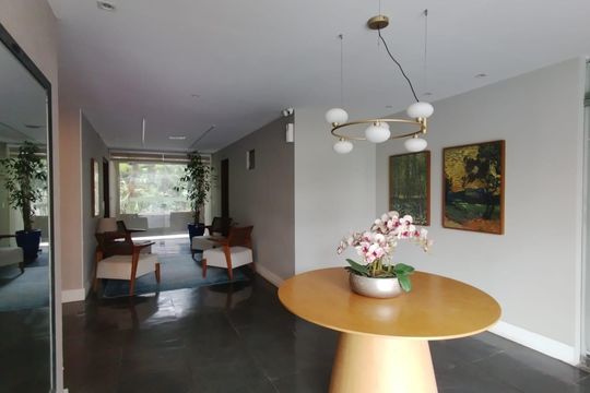 Hall Social de apartamento para alugar com 2 quartos, 76m² em Brooklin, São Paulo
