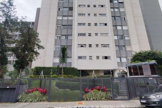 Fachada de apartamento para alugar com 2 quartos, 76m² em Brooklin, São Paulo