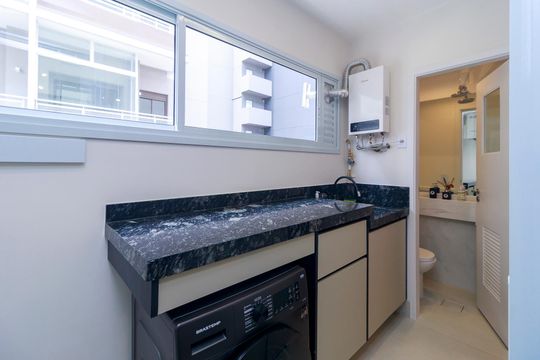 Área de Serviço de apartamento para alugar com 2 quartos, 76m² em Brooklin, São Paulo