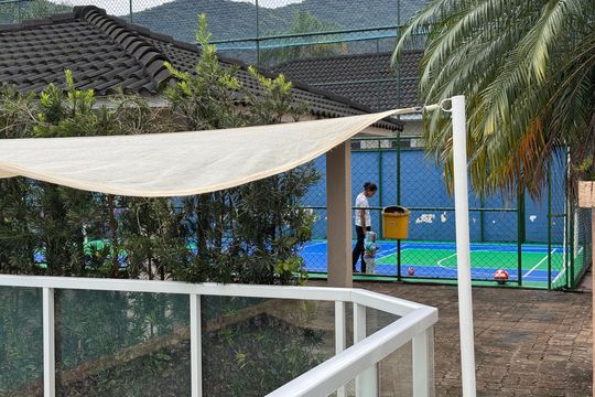 Área comum de casa de condomínio para alugar com 4 quartos, 175m² em Vargem Pequena, Rio de Janeiro
