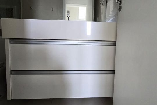 Banheiro Social de apartamento para alugar com 2 quartos, 55m² em Vila Augusta, Guarulhos