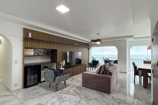 Apartamento para alugar com 3 quartos, 145m² em Morro do Maluf, Guarujá