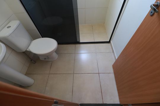 Banheiro  de apartamento para alugar com 2 quartos, 48m² em Campos Elísios, Ribeirão Preto