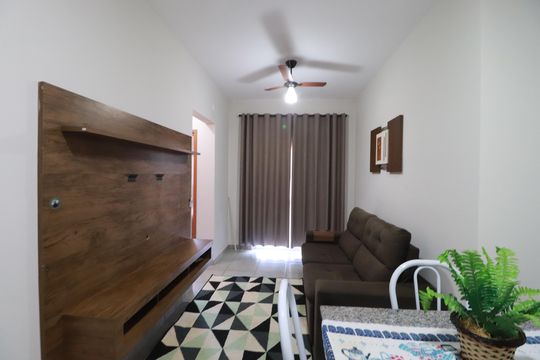Sala de apartamento para alugar com 2 quartos, 48m² em Campos Elísios, Ribeirão Preto