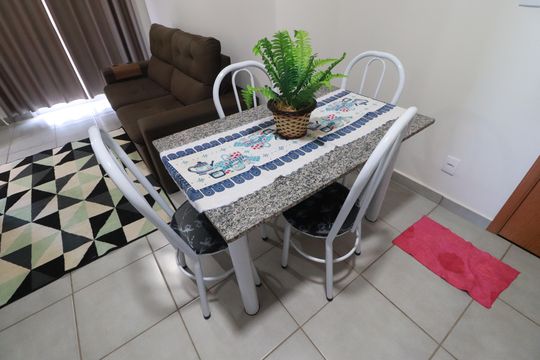 Sala de apartamento para alugar com 2 quartos, 48m² em Campos Elísios, Ribeirão Preto