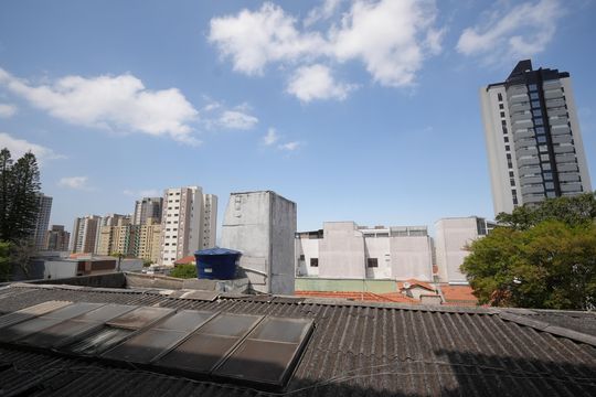 Varanda gourmet de apartamento à venda com 3 quartos, 80m² em Campestre, Santo André