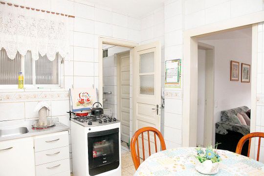 Cozinha de apartamento à venda com 3 quartos, 114m² em Praia de Belas, Porto Alegre
