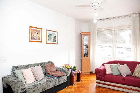Sala de apartamento à venda com 3 quartos, 114m² em Praia de Belas, Porto Alegre