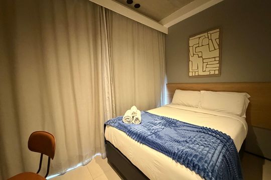 Studio de kitnet/studio para alugar com 1 quarto, 25m² em Santo Amaro, São Paulo