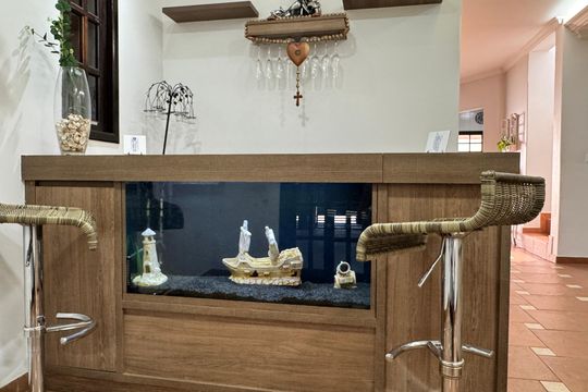 Detalhe Sala de casa de condomínio para alugar com 4 quartos, 300m² em Jardim Lina, Cotia