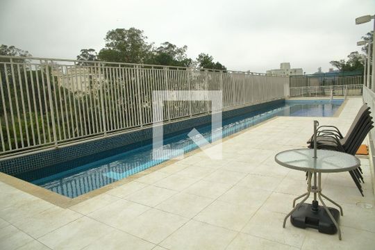 Área comum - Piscina de apartamento para alugar com 2 quartos, 52m² em Jd N Sra de Fatima, São Bernardo do Campo