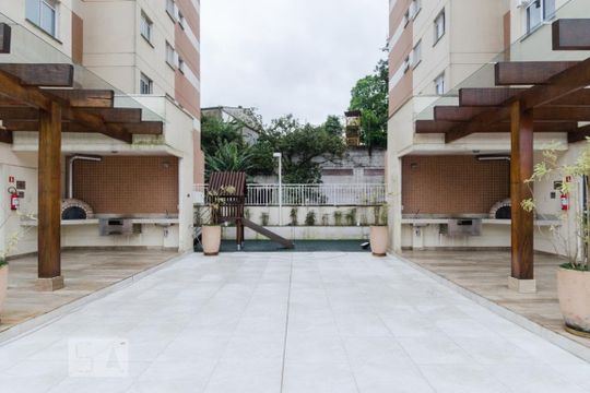 Área comum - Churrasqueira de apartamento para alugar com 2 quartos, 52m² em Jd N Sra de Fatima, São Bernardo do Campo