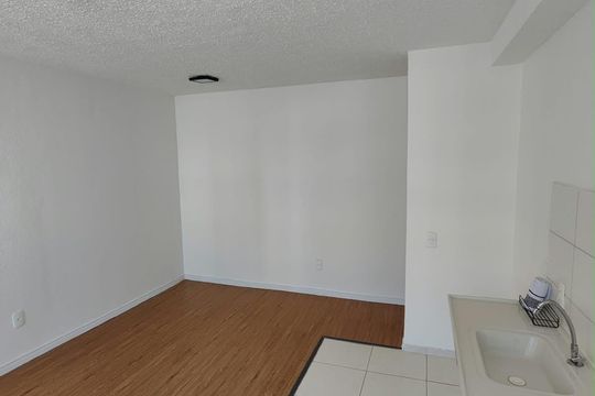 Cozinha de apartamento à venda com 2 quartos, 43m² em Campo Grande, Rio de Janeiro