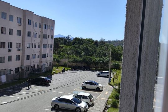 Área externa de apartamento à venda com 2 quartos, 43m² em Campo Grande, Rio de Janeiro