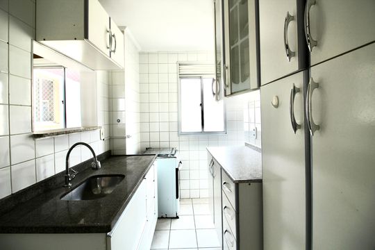 Cozinha de apartamento para alugar com 2 quartos, 25m² em Jardim Lourdes, Ferraz de Vasconcelos