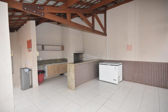 Área comum - Churrasqueira de apartamento para alugar com 2 quartos, 87m² em Vila Rica, Jundiaí