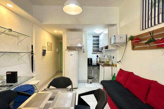 Apartamento para alugar com 1 quarto, 35m² em Botafogo, Rio de Janeiro