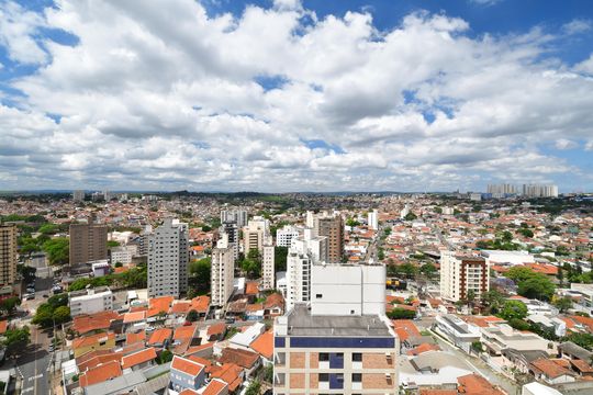 Varanda gourmet - Vista de apartamento para alugar com 2 quartos, 64m² em Jardim Proença, Campinas