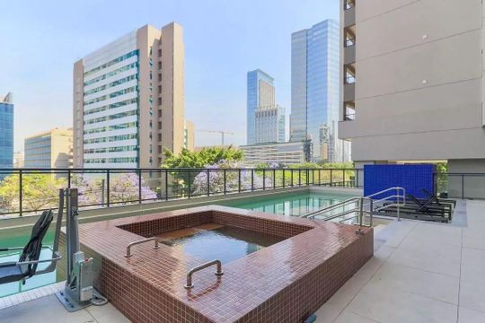 Área comum - Piscina de kitnet/studio à venda com 1 quarto, 24m² em Vila Cordeiro, São Paulo