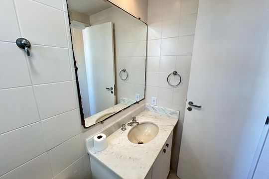Banheiro da Suíte de apartamento para alugar com 3 quartos, 75m² em Méier, Rio de Janeiro