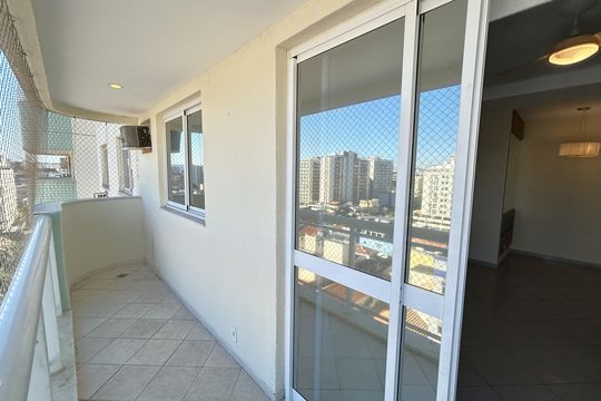Varanda da Sala de apartamento para alugar com 3 quartos, 75m² em Méier, Rio de Janeiro