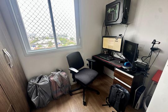 Quarto 1 de apartamento para alugar com 2 quartos, 43m² em Santo Amaro, São Paulo