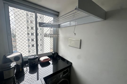 Lavanderia de apartamento para alugar com 2 quartos, 43m² em Santo Amaro, São Paulo