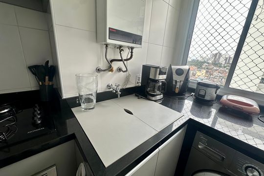 Lavanderia de apartamento para alugar com 2 quartos, 43m² em Santo Amaro, São Paulo