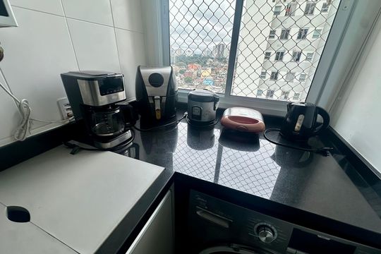Lavanderia de apartamento para alugar com 2 quartos, 43m² em Santo Amaro, São Paulo