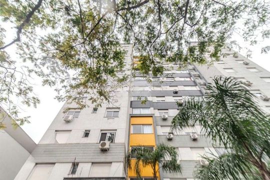 Fachada de apartamento à venda com 2 quartos, 55m² em Floresta, Porto Alegre