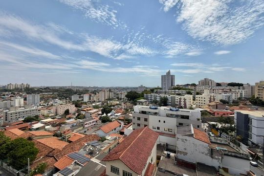 Vista da sala de apartamento à venda com 3 quartos, 82m² em Nova Suíça, Belo Horizonte