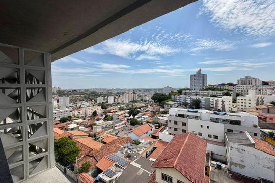 Vista da sala de apartamento à venda com 3 quartos, 82m² em Nova Suíça, Belo Horizonte