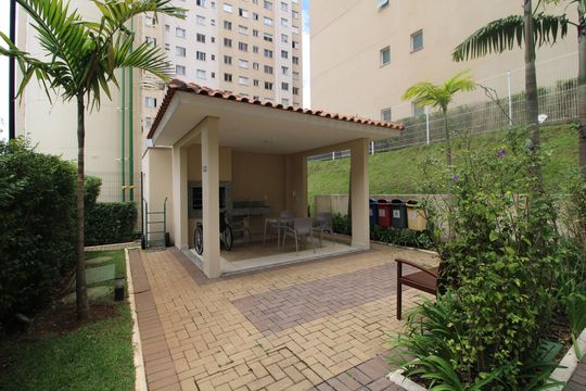 Área comum - Churrasqueira de apartamento para alugar com 1 quarto, 25m² em Jardim Prudência, São Paulo
