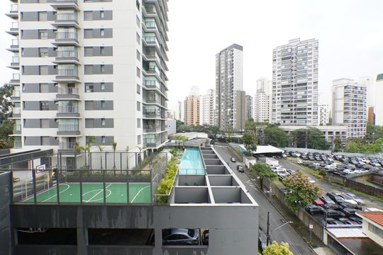 Vista de kitnet/studio à venda com 1 quarto, 28m² em Jardim Aurelia, São Paulo