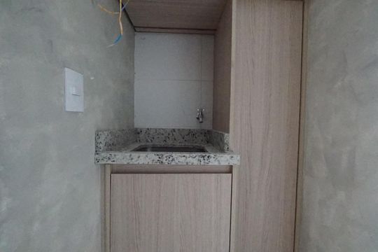 Área de Serviço de kitnet/studio à venda com 1 quarto, 28m² em Jardim Aurelia, São Paulo