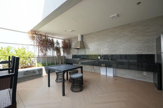 Churrasqueira de kitnet/studio à venda com 1 quarto, 28m² em Jardim Aurelia, São Paulo