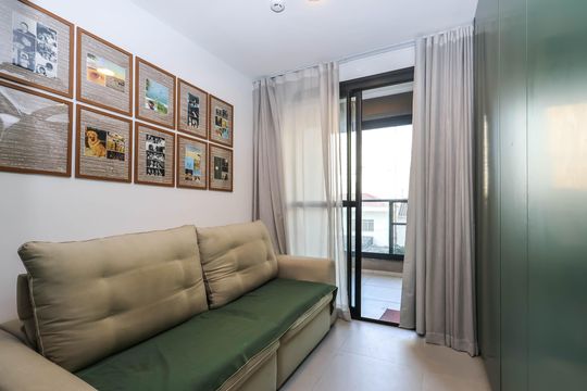Sala de apartamento para alugar com 1 quarto, 62m² em Vila Mariana, São Paulo