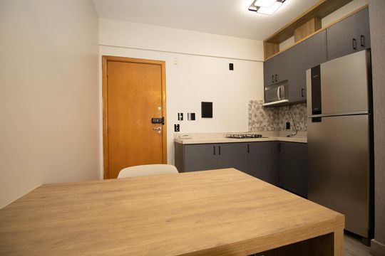 Sala de apartamento para alugar com 1 quarto, 28m² em Águas Claras, Brasília