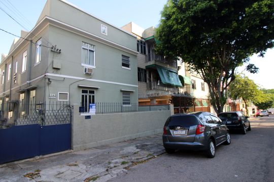 Fachada do Prédio de apartamento à venda com 1 quarto, 44m² em Vila da Penha, Rio de Janeiro