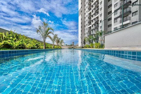 Área comum - Piscina de apartamento para alugar com 2 quartos, 38m² em Vila Paulista, São Paulo