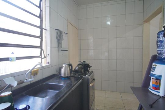 Cozinha de casa à venda com 1 quarto, 50m² em Boa Vista, Novo Hamburgo