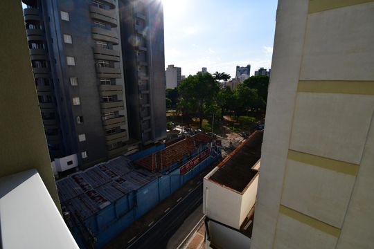 Vista da Sacada de kitnet/studio para alugar com 1 quarto, 46m² em Centro, Campinas