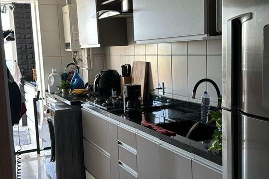 Cozinha de apartamento à venda com 3 quartos, 142m² em Maria Paula, Niterói