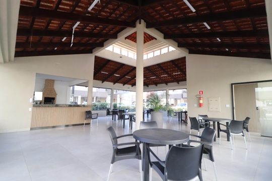 Área comum - Salão de festas de apartamento para alugar com 3 quartos, 90m² em Tabajaras, Uberlândia